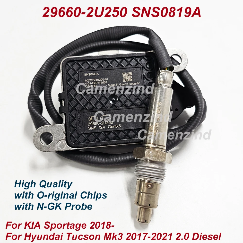 

29660-2U250 296602U250 New Nitrogen Oxide NOx Sensor For KIA Sportage Hyundai Tucson Mk3 2017-2021 2.0 Diesel SNS0819A