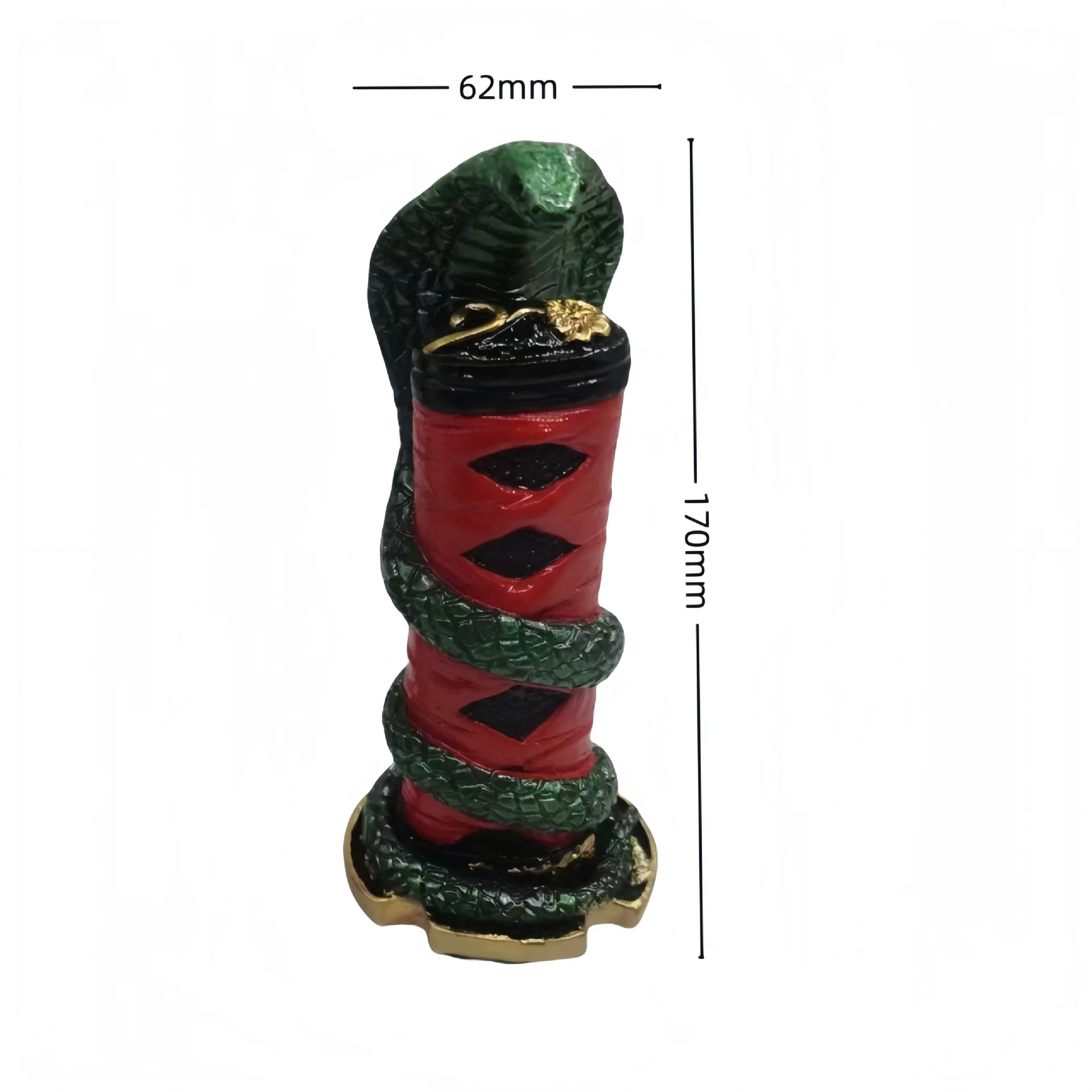 Car Serpentine Samurai Gear Head Long Japanese Samurai Gear Shift Handle Personalized Gear Handle Head