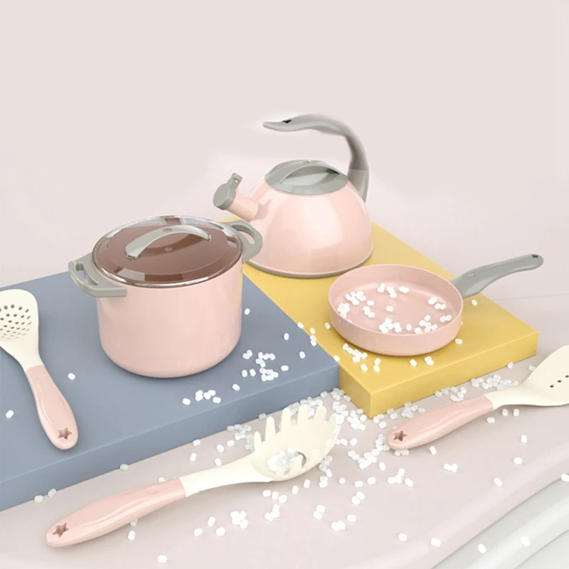 

A84F-DIY Pretend Play Simulation Pretend Play House Cut Vegetable Cooking Game Set Child Enlightenment Fun Toy