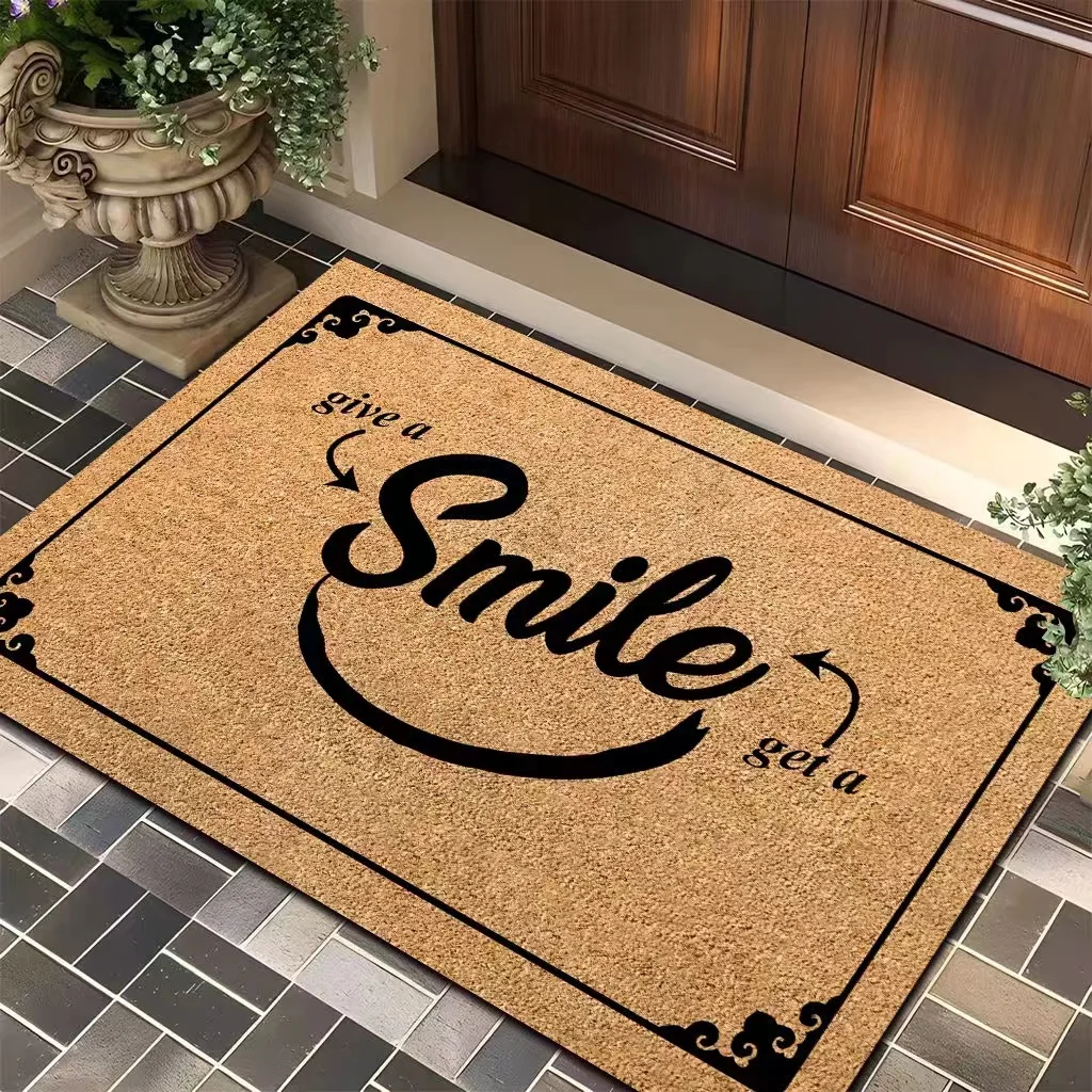 Front Door Mat Custom Doormat Home Decoration Carpet Entrance Personalised Doormat With Name Rug Housewarming Gift