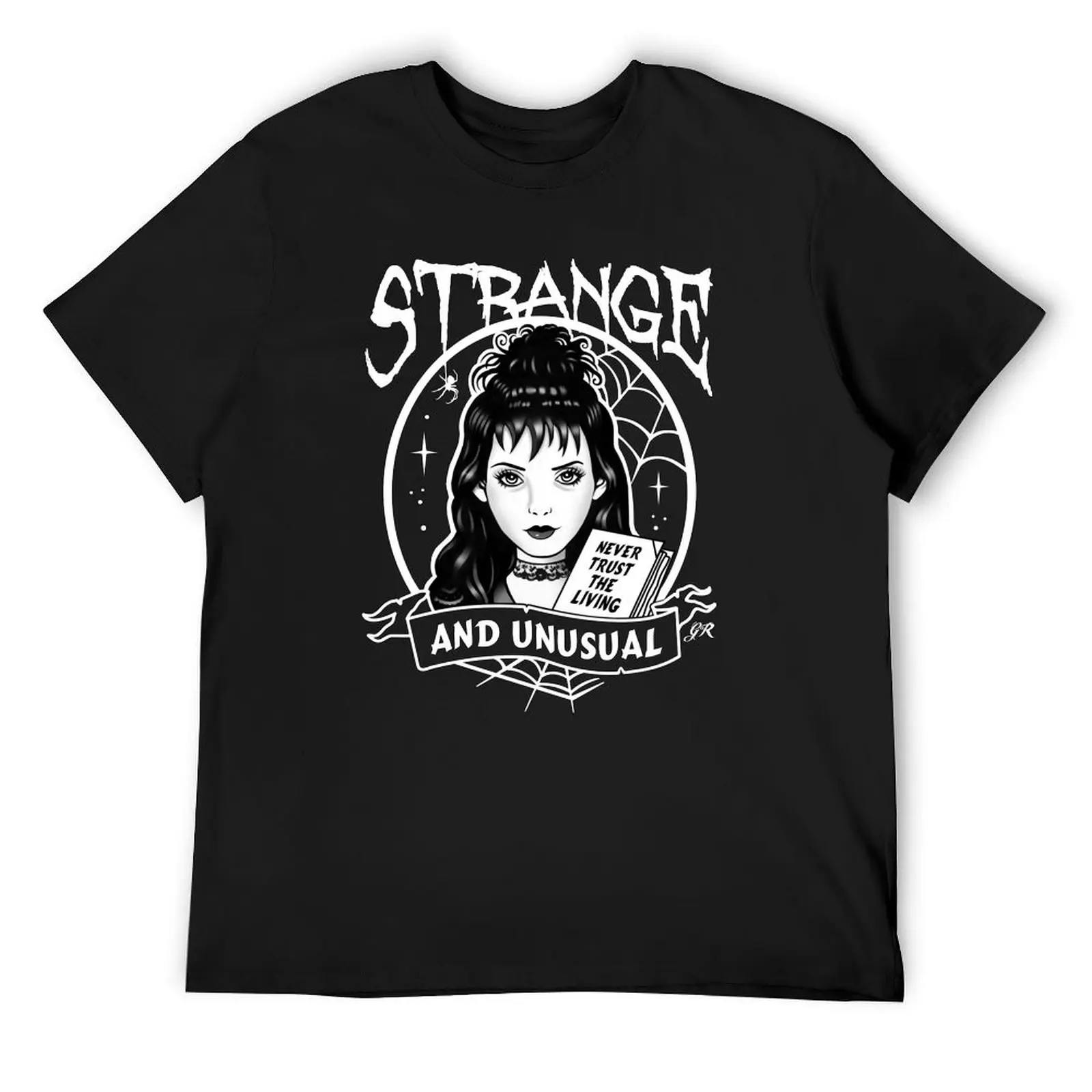 

Lydia Deetz Strange and Unusual T-Shirt korean fashion T-shirts man sublime t shirts for men pack