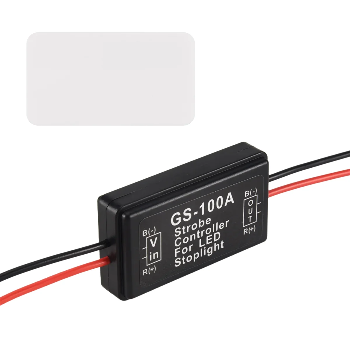 SLQZT Modulo lampeggiatore controller stroboscopico flash per fanale stop coda freno LED 12-16V