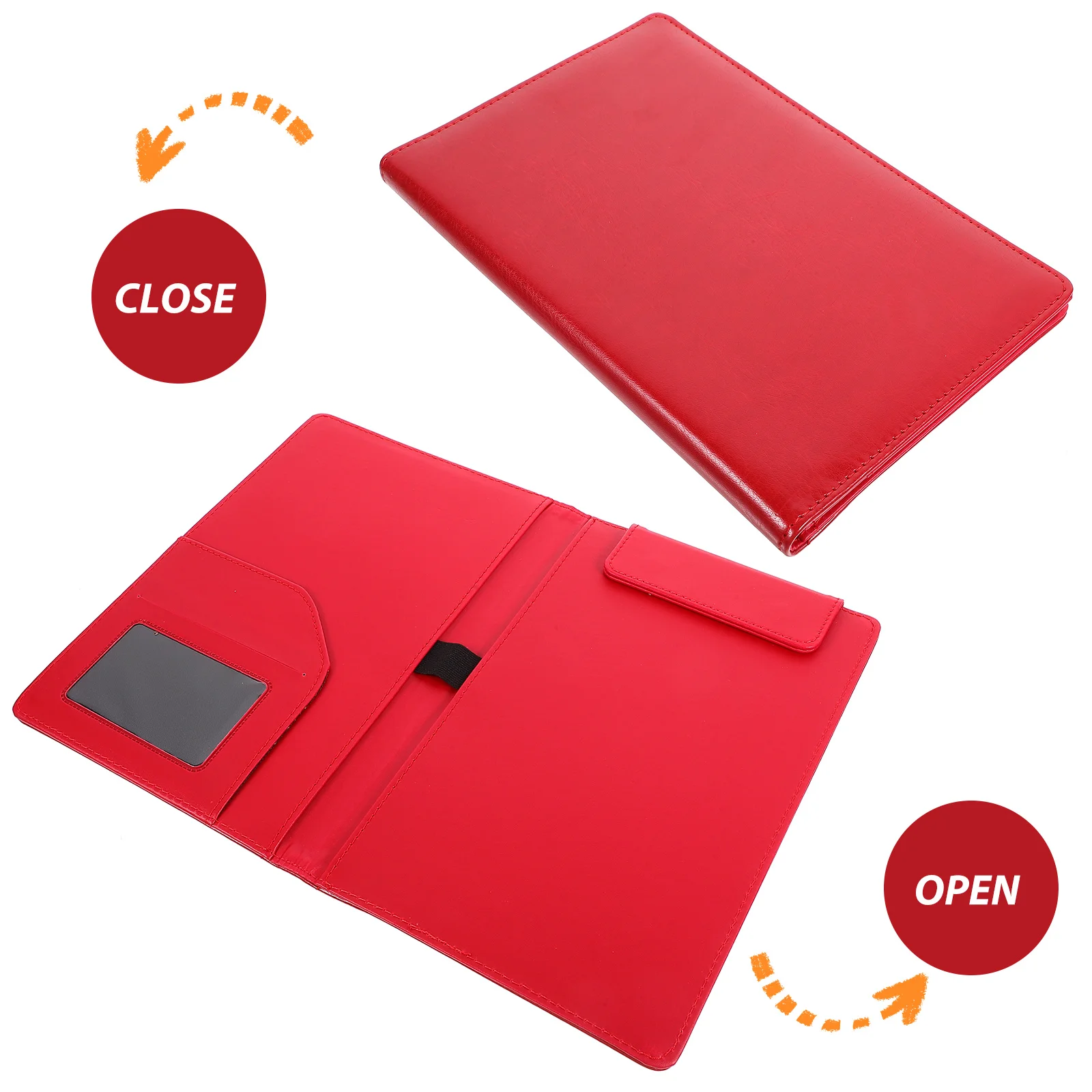 Folder Tablet Check Clipboards Portable Writing Support Paper File Organizer Pu