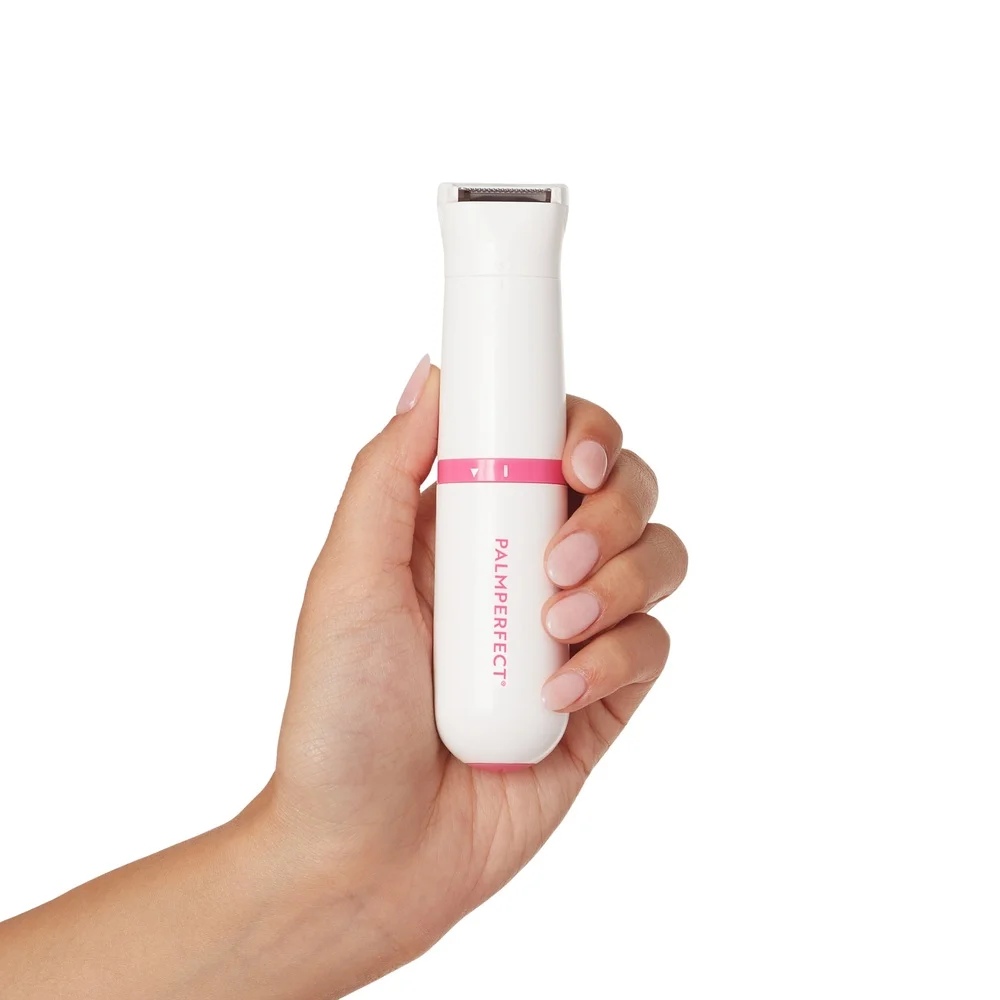 Bikini Trimmer Kit Ergonomic Water-Resistant Painless Hair Removal Dual Blades Cordless Trimming Guide AAA Battery Powered