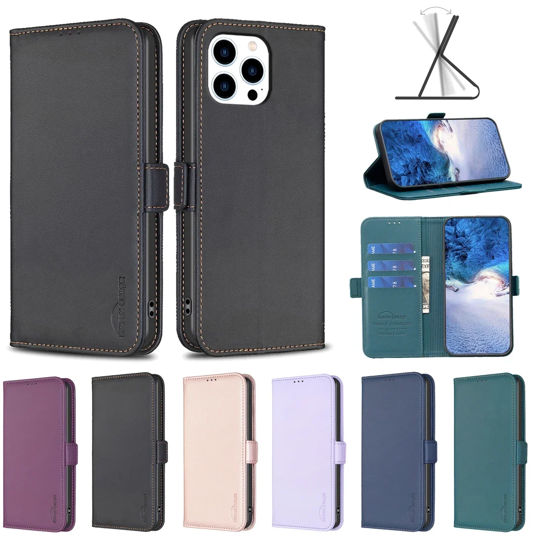 Tiny era Leather case Anti-fall wallet Phone cases Flip  For iPhone6/6s/7/8/SE2020/SE3/11/12/13/14/15/16 Max ProMax Pro Plus