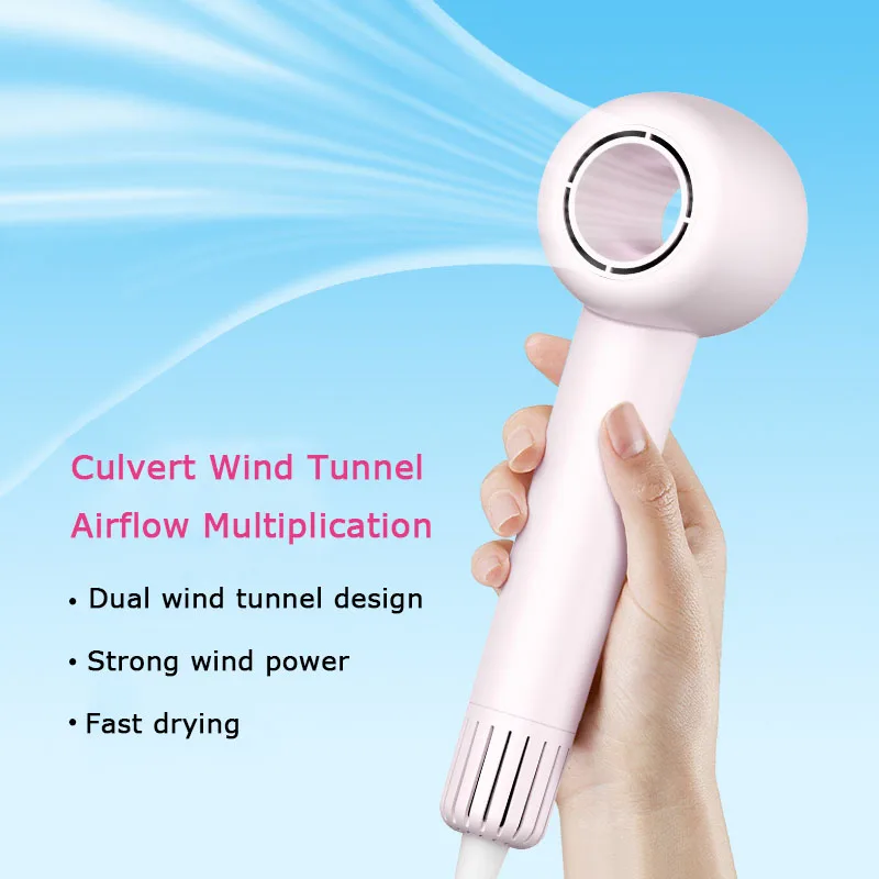 2024 New Leafless Hair Dryer Professional Hair Care Styling Negative ion Blow Hair Dryers Fast Drying Constant Anion Electric