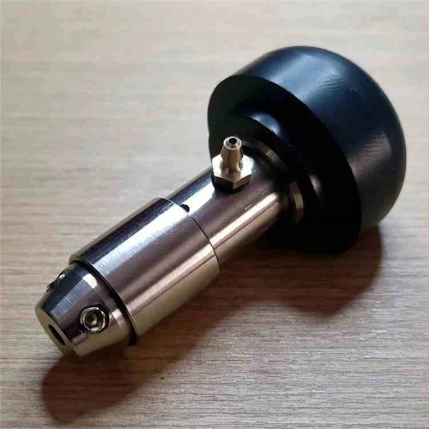 Engraving Handle Pneumatic Push Knife Carving Handle Aluminum Alloy Handle For Roller Edge Machine, Micro Inlaying Machine