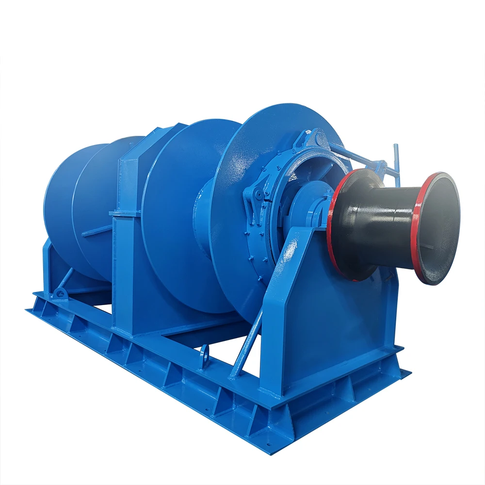 Einzel- oder Doppeltrommel-Marine-Dichtungswinde, 300 m Seil