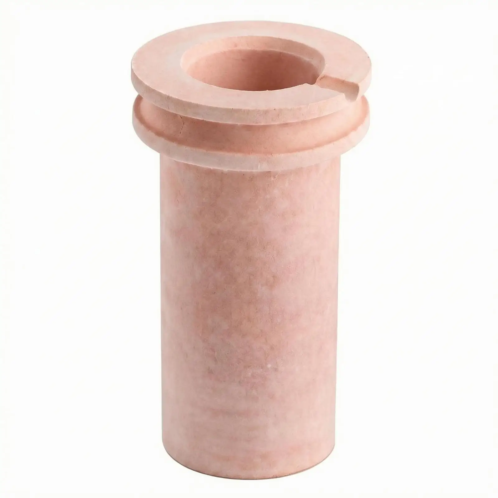Ceramic Melting Crucible Cylindrical Design Metal Melting Pot Crucible for Workshop Furnace Casting Gold