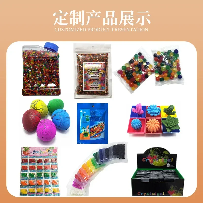 Bala de arcilla de cristal, juguetes para niños, pistola de Gel, munición para pistola Glock, pistolas de juguete, cuentas de bolas de agua AK47 M416100000 7-8mm