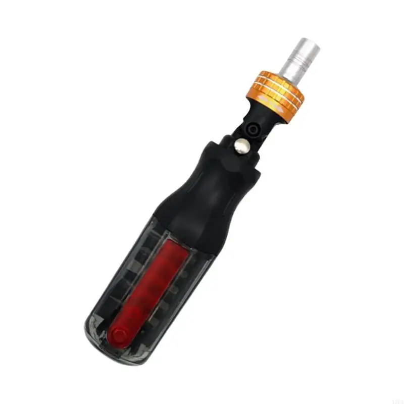 

X9FA Ratcheting Screwdriver 11 Interchangeable Bit Adjustable Angles