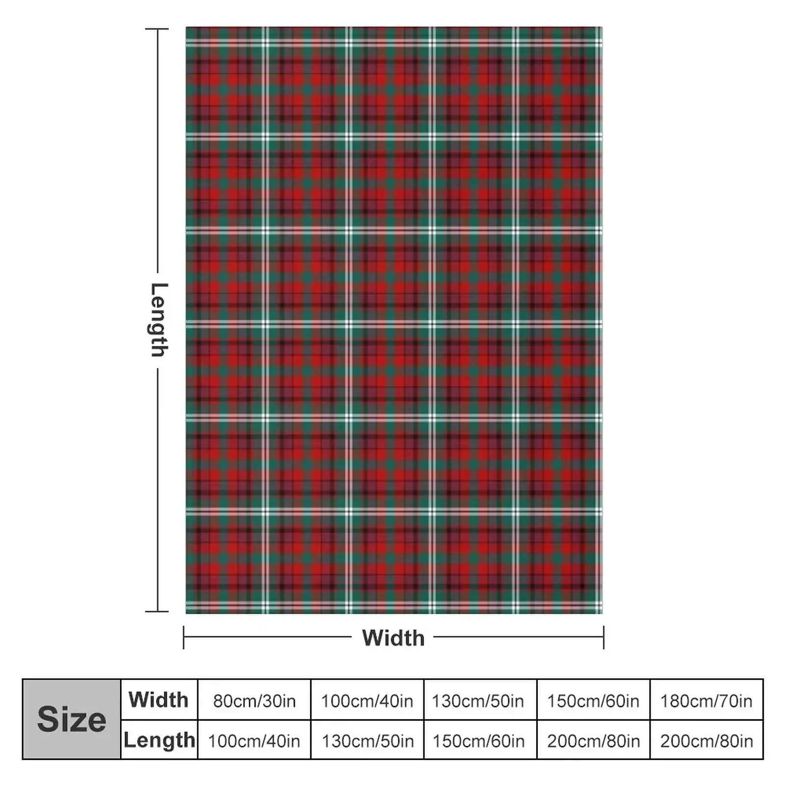 Maguire Tartan Pattern Red Irish Plaid Throw Blanket For Baby Flannel Soft Plush Plaid Soft Beds Luxury Brand Blankets