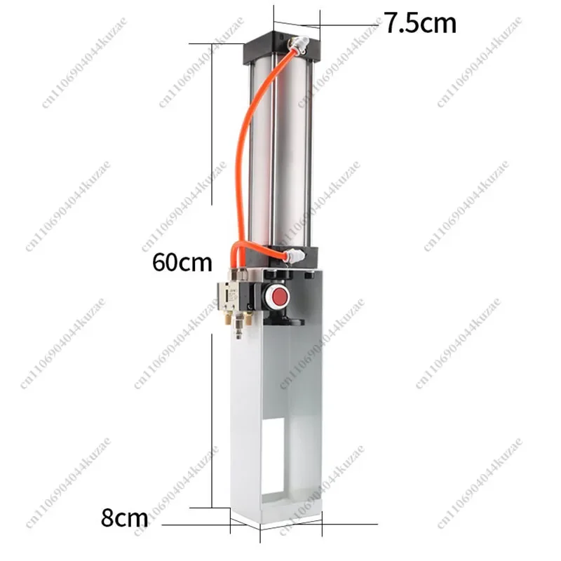 16Oz Pneumatic Aluminum Can Crusher, Beverage Bottle Compressing Tool for Household Kitchen Waste Recycling - view 2
