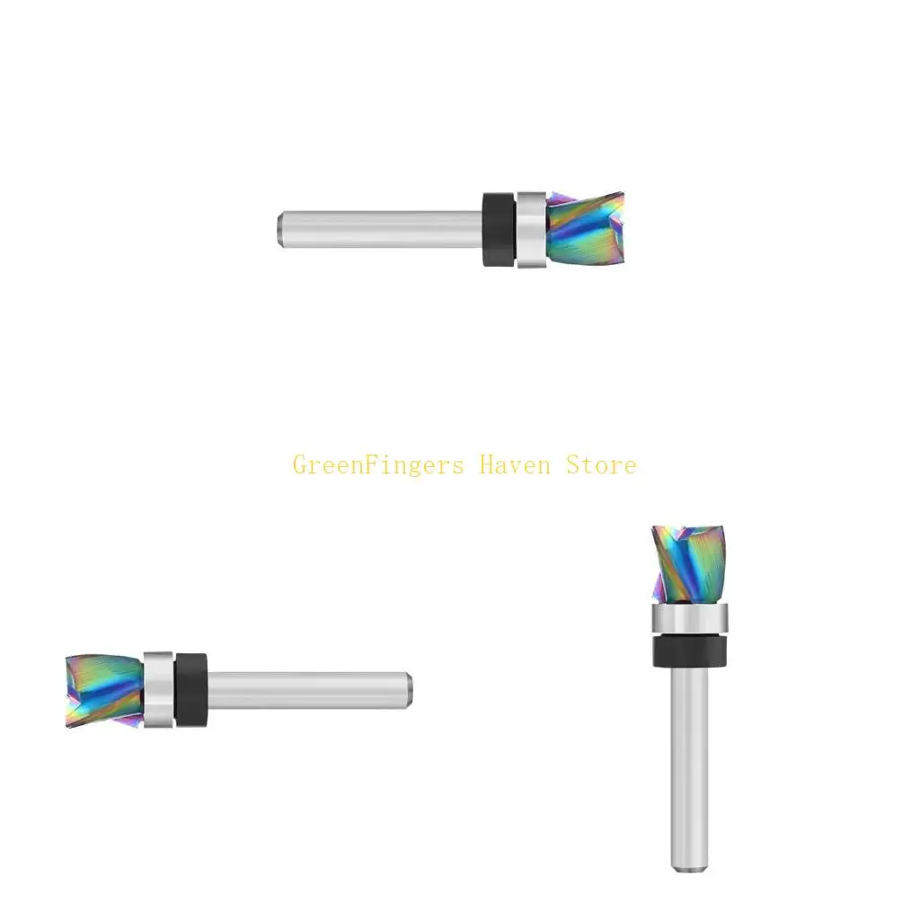 

F68d Три флейты фрезеровая режущая инструмент 1/4 -дюймовый хвостовик