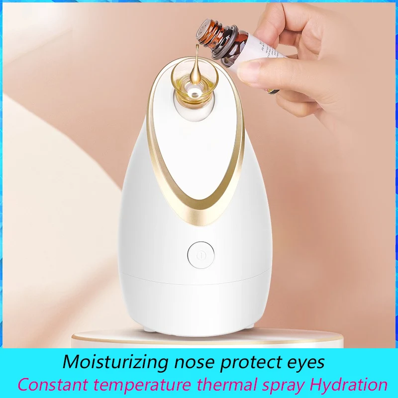 

Electric Facial Steamer Beauty Device Constant Temperature Steaming Nose Moisturizing Nose Relieve Dry Eyes Care ML-002-YX