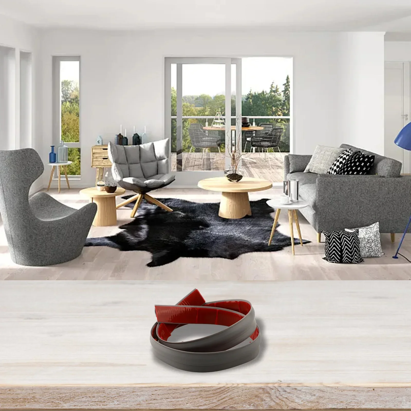 For Seamless Floor Transition Strip For Carpet Edges Offering And Safe Passage Between Different Floor Surfaces