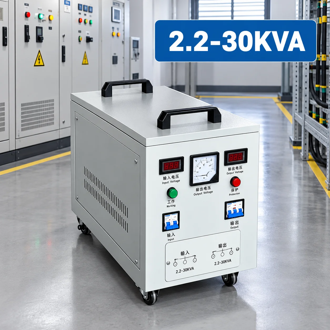 Factory Direct Single Phase 220v to Three Phase 380v Autotransformer Voltage Converter 15kva 20kva 30kva