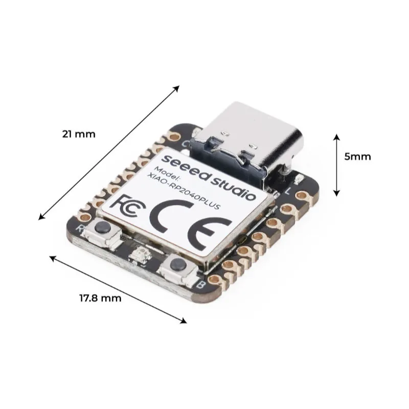 1/5 szt. XIAO RP2040 Plus/XIAO RP2040 Płytka Rozwojowa Seeed Studio oparta na procesorze ARM Cortex-M0+ Raspberry Pi RP2040 z 15 pinami GPIO — zdjęcie produktu 4