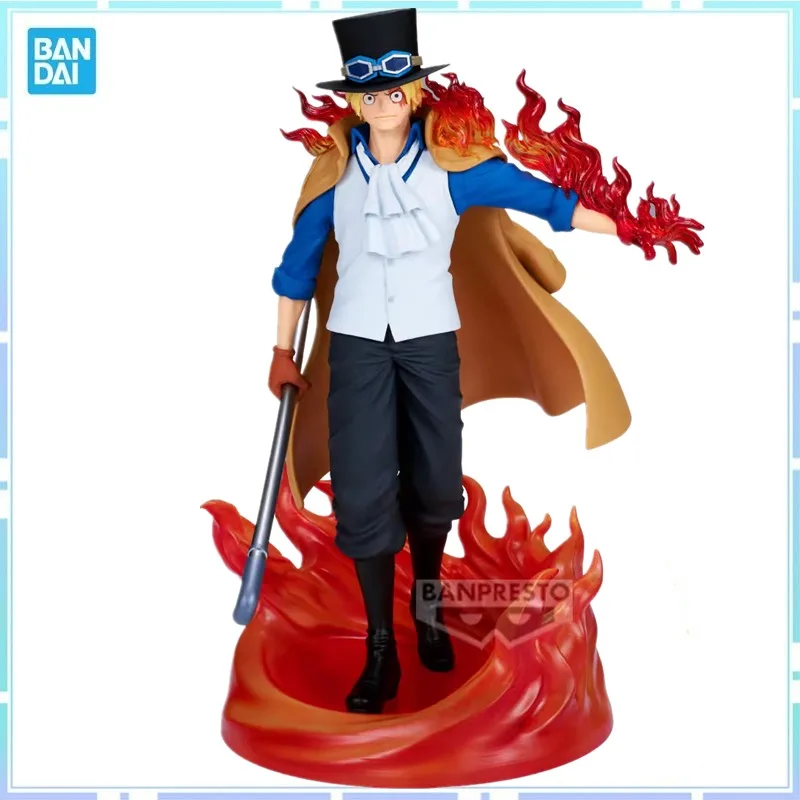 

Bandai оригинальный BANPRESTO аниме One Piece THE LOGIA SABO ПВХ фигурка модель Коллекционная игрушка подарки