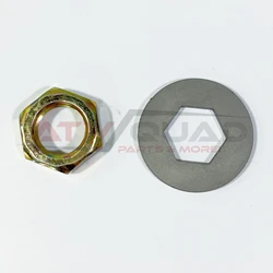 Primary Clutch Drive Pulley Lock Nut and Hexagonal Bore Washer for CFmoto 400 450 500S 520 X5HO 550 U550 Z550 600 Touring 625