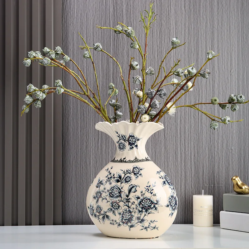 

vases, home decorations, living rooms, American decorations, dried flowers, flower arrangements, ornaments, on-site sales