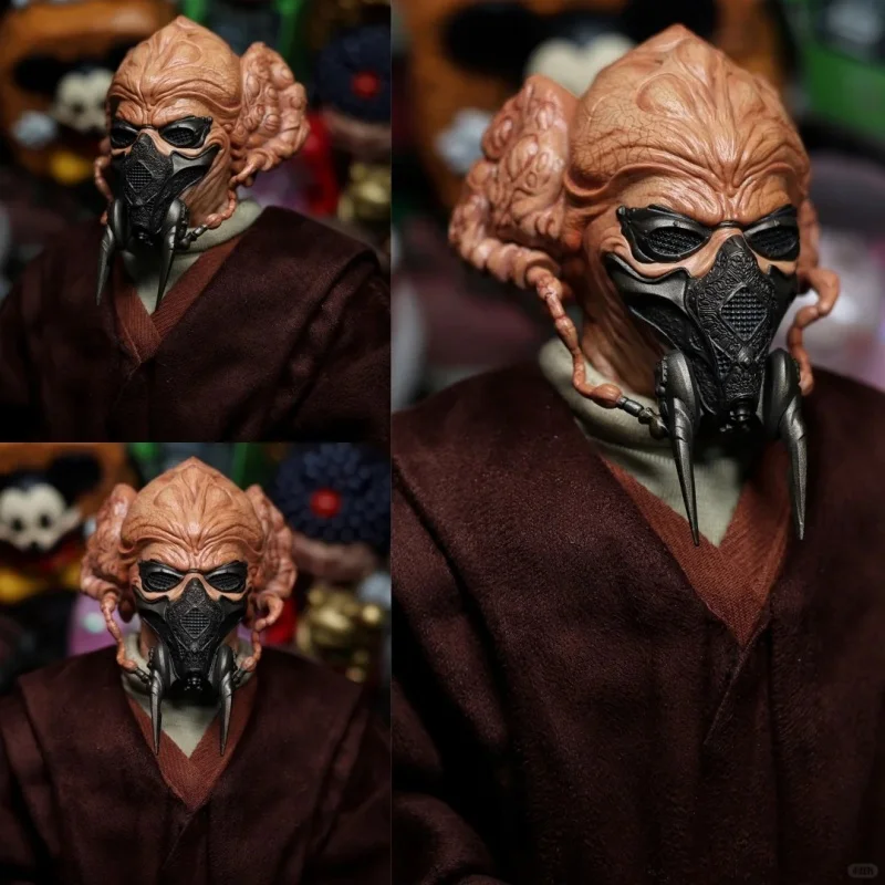 

В наличии оригинальные фигурки Hottoys Ht 1/6 Mms785 Plo Koon, коллекционная модель игрушки из Star Wars: Episode III - Revenge Of The Sith.