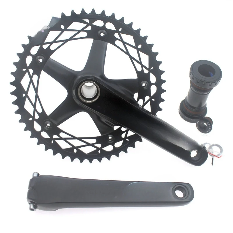 

Disk crank hollow integrated dental tray, racing, bicycle dental tray with central shaft