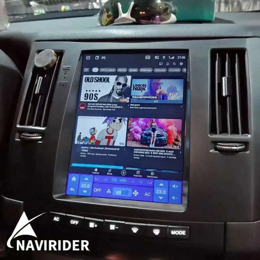 Ips شاشة لإنفينيتي FX35 FX45 2003-2011 اللاسلكية الوسائط المتعددة فيديو بلاي Carplay راديو 2din ستيريو نظام تحديد المواقع رئيس وحدة سيارة أندرويد