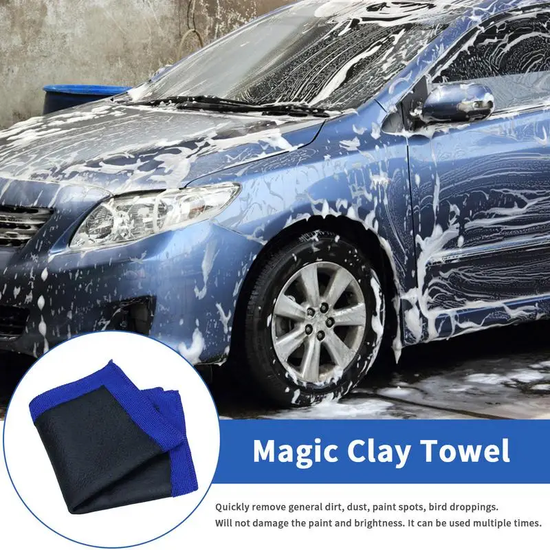 Clay Towel Car Cleaning Towel Magic Clay Cloth For Car Detailing Car Cleaning Tools Auto Care Towel Clean Polish Clay Bar Cloth