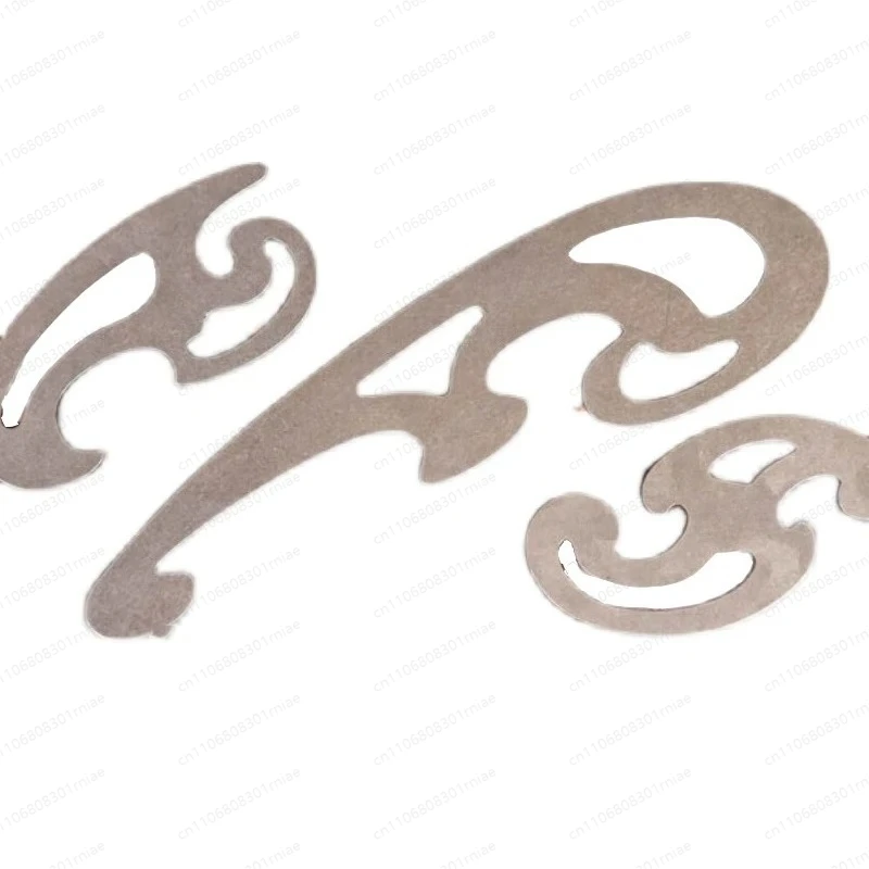 cloud type plate stainless steel cloud ruler curve plate metal cloud type ruler comic ruler curve template
