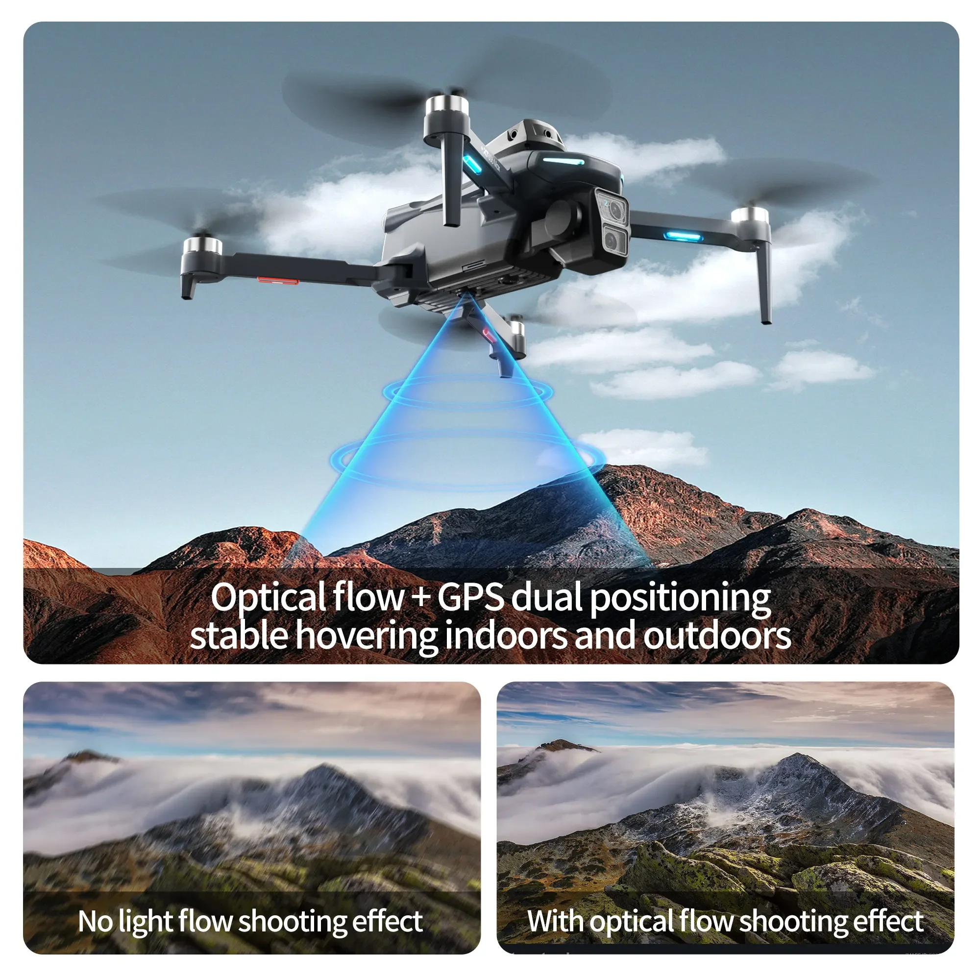 XT606 MAX GPS Drone 4k Professional 8K HD Camera FPV Wish Screen Drone 360 °   تجنب العوائق كوادكوبتر لعب الطائرة بدون طيار لX1A0MI