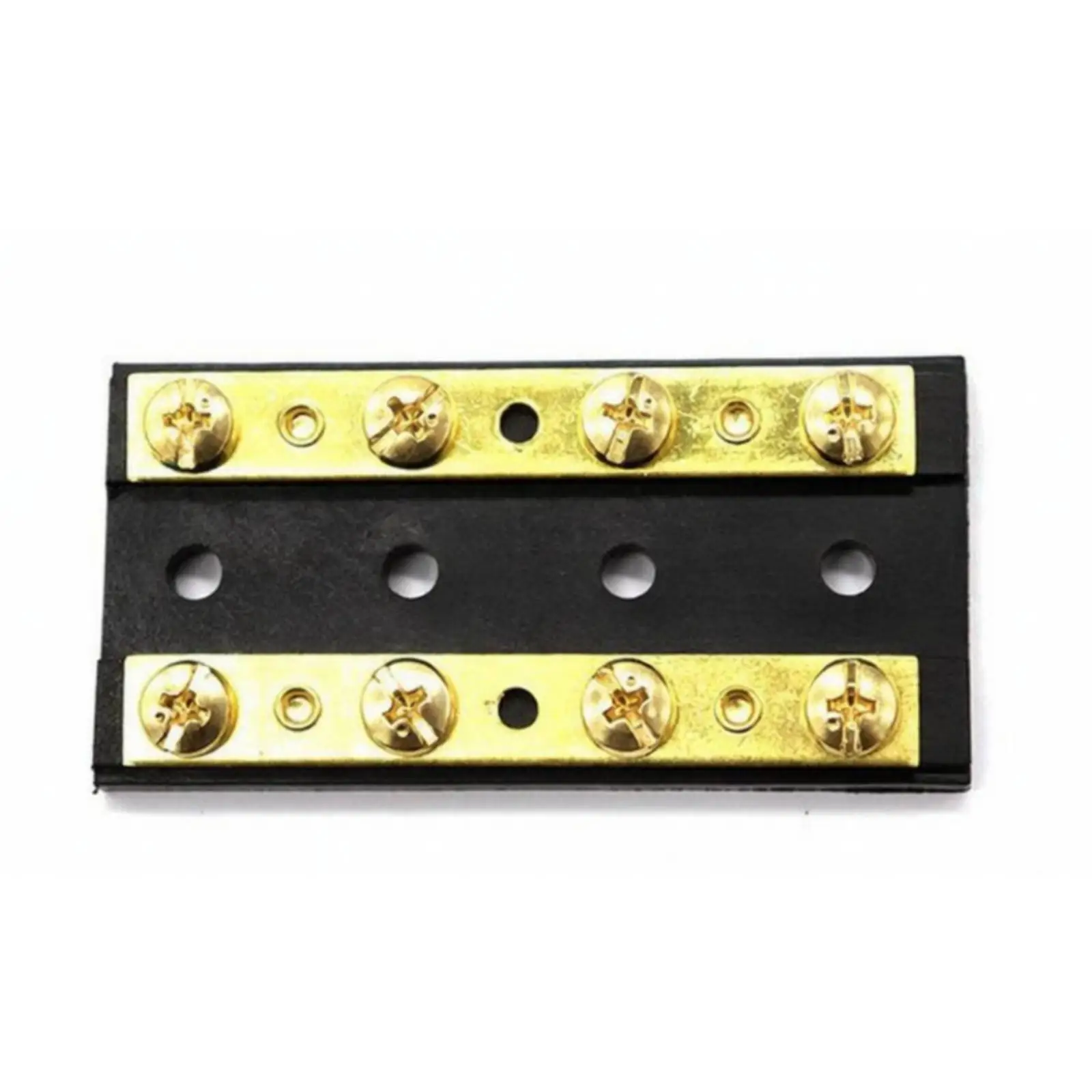 Double-RowRow Automotive Marine Busbar 60A 12/24V DC Power Distribution Busbar