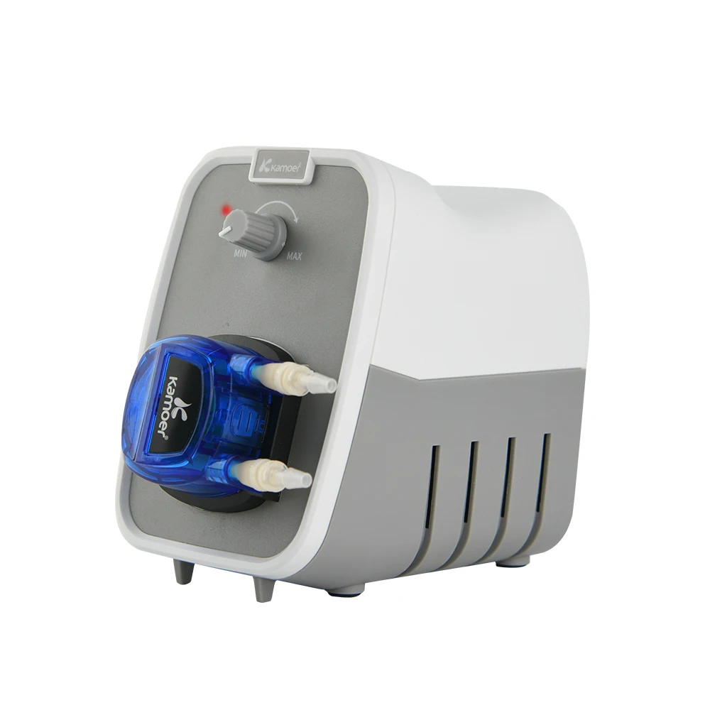 Kamoer 300ml/min KCPA300 Peristaltic Pump 24V DC Motor 4mmX7.2mm Adjustable Flow Gear Structure Dosing Pump for Lab