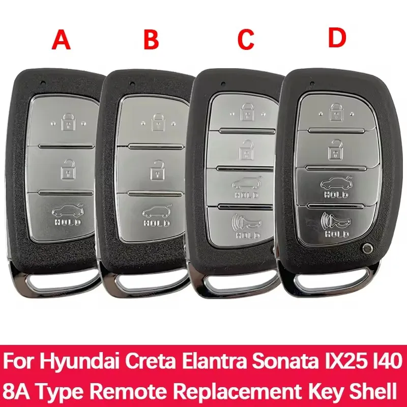 

Вторичный рынок, 3-кнопочный ключ CS020060, подходит для Hyundai Creta Elantra Sonata IX25 I40 8A, с дистанционным управлением