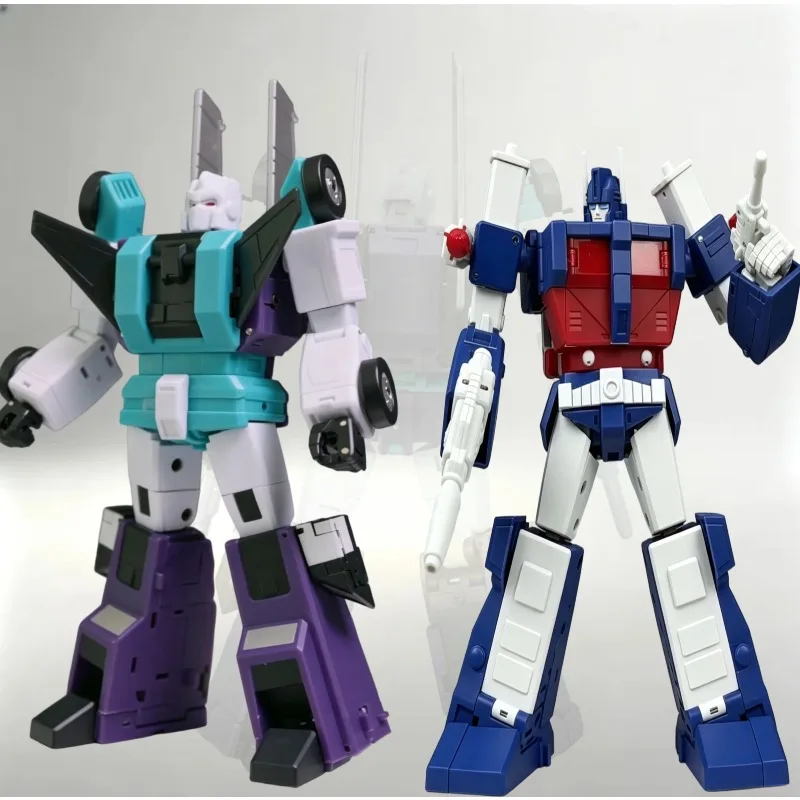 In stock Transformed Toys MS-TOYS MS-B61 MS-B62 Ultra Magnus Sixshot small proportion Transform Robot Figure Collection Gift