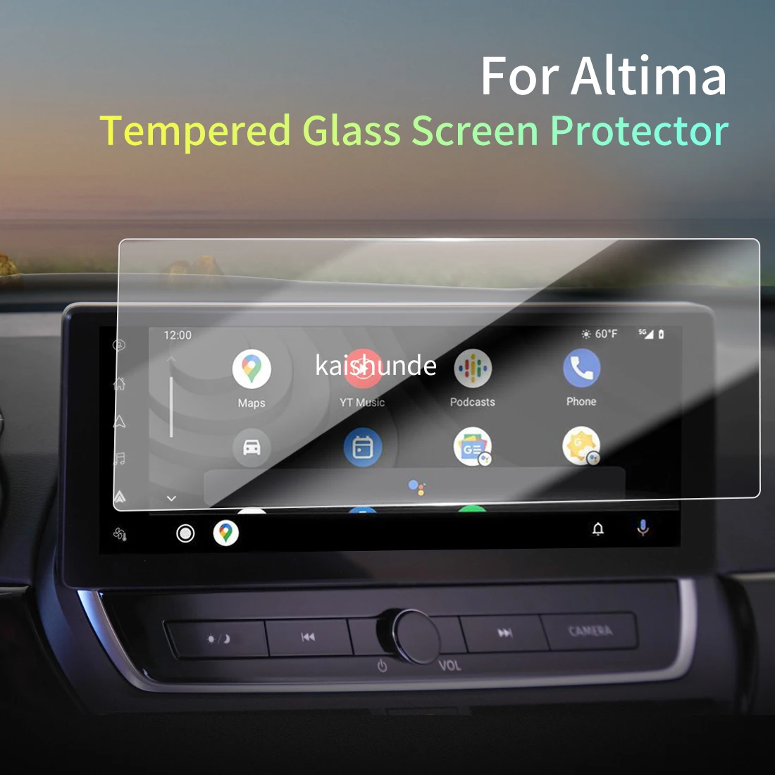 

Car Stickers Meters Protector For24 Nissan Alitima Tempered Glass Protective Film Display Navigation Vehicle