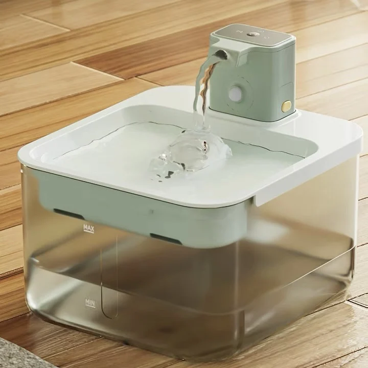 

USB Charge Auto Electric Pet FeederSafe And Heatable Water Dispenser Pet Drinking Fountain Automatic Cat Water Feeder