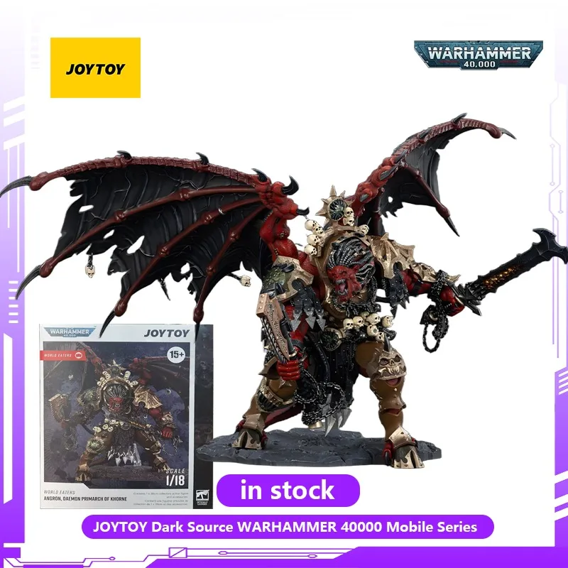 JOYTOY Dark Source Warhammer 40K 1/18 The Devourer Angron، الشخصية الرئيسية لـ Vikatus، هي هدية ألعاب شخصيات لعبة الهاتف المحمول #2