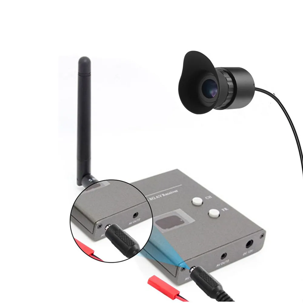 FPV View Unit, V760A-5NEW Head-Mounted Large OLED Screen, HD Display for RC DIY, Adjustable Diopter & Brightness
