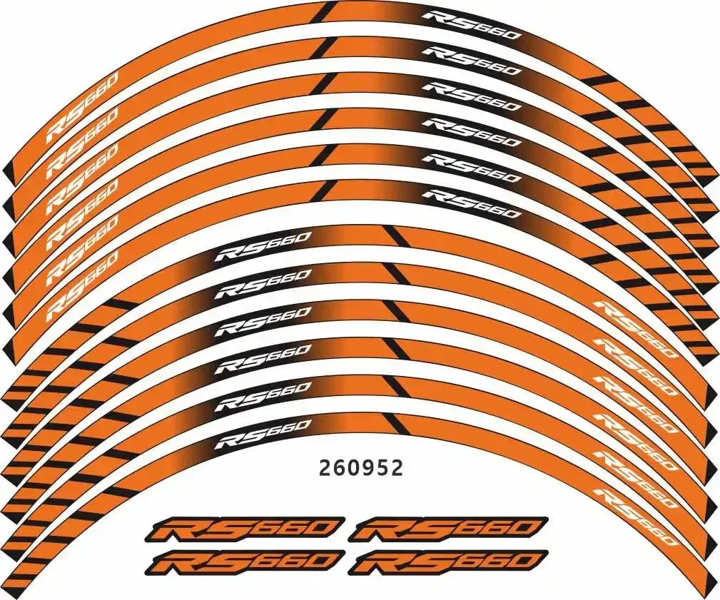 Voor Aprilia Rs660 Rs 660 Motorfiets Onderdelen Contour Wiel Decoratie Sticker - 6 Kleuren/3