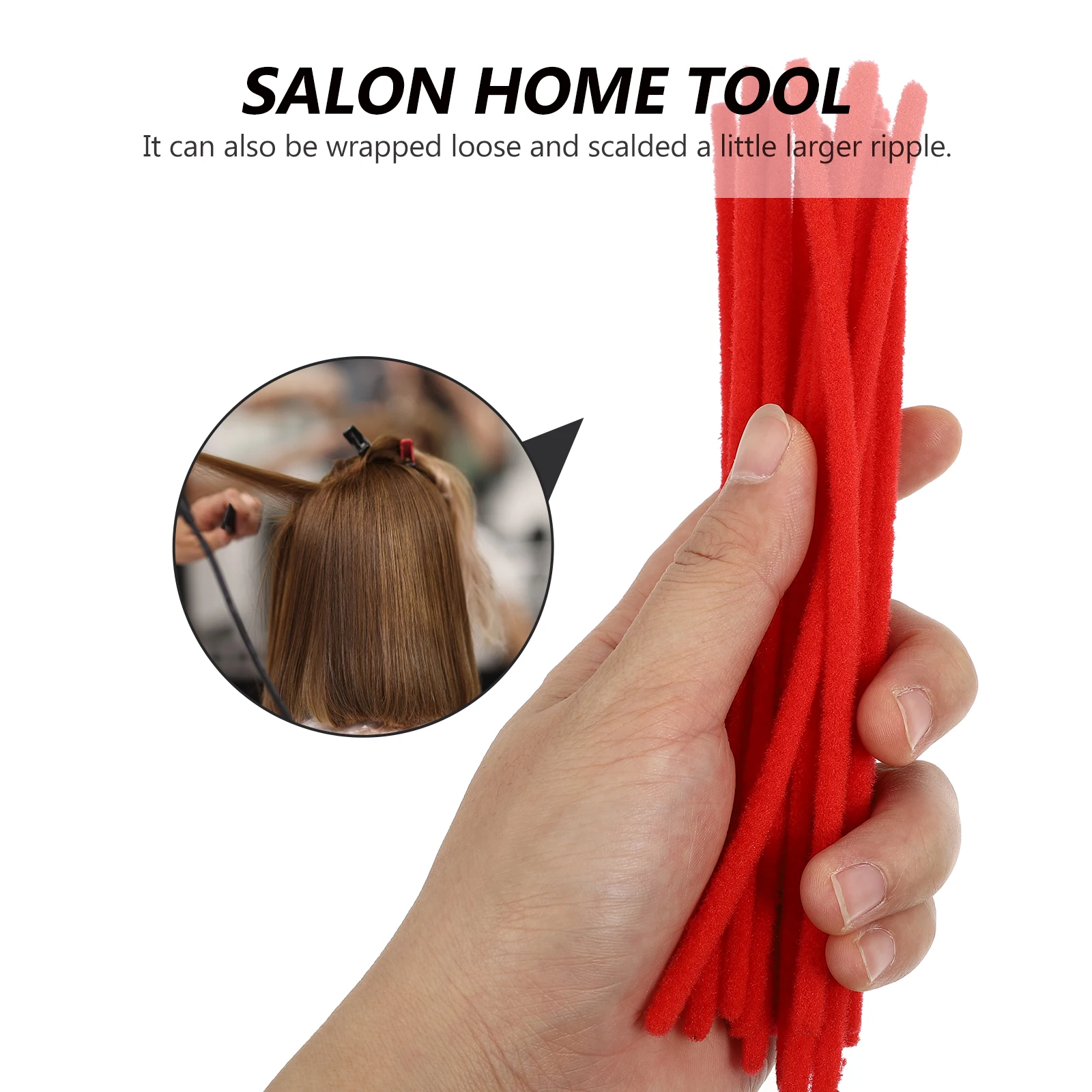 

80pcs Hair Curlers Perm Bars Extra Mini Extra Rods Curlers Polypropylene Lightweight DIY Wavy Tool Salon Home Use