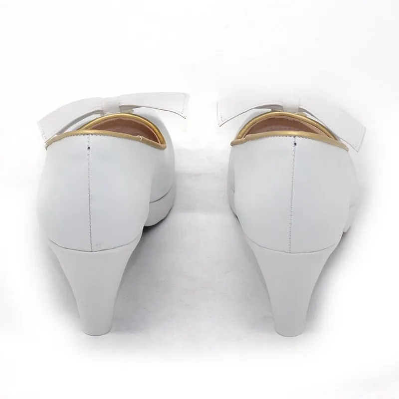 Spiel Yurizono Seia Frauen Cosplay Schuhe Pu Stiefel Rollenspiel für Halloween Karneval Party Weihnachten Kostüm Requisiten