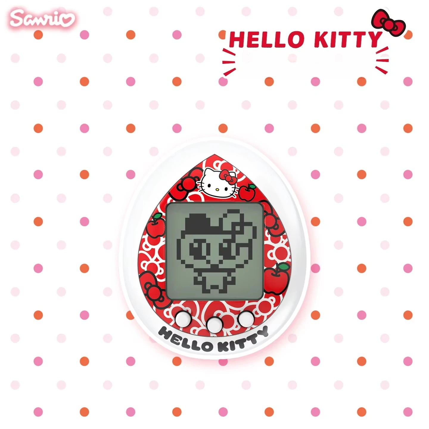 Kawaii Sanrio Characters Tamagotchi Mini Handheld Virtual Pet Console Pompompurin Hello Kitty My Melody Kuromi Pocket Game Toy view 3