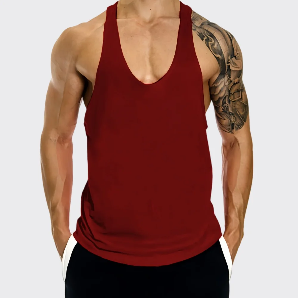 Summer Tank Tops For Men Gym Sleeveless T-Shirt Quick Dry Basketball Vest Cotton Shirt Fitness Bodybuilding Tops Man Clothing