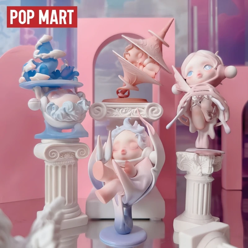 

Лидер продаж, оригинальные товары Popmart Skullpanda, серия «Дверь входа и выхода», фигурки-сюрпризы, слепые коробки, модные игрушки, подарки