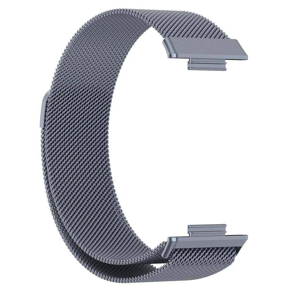 Milanese Loop Band para Huawei Watch, pulseira magnética inteligente, aço inoxidável, acessórios para Fit3, Fit3, Fit 2, 1