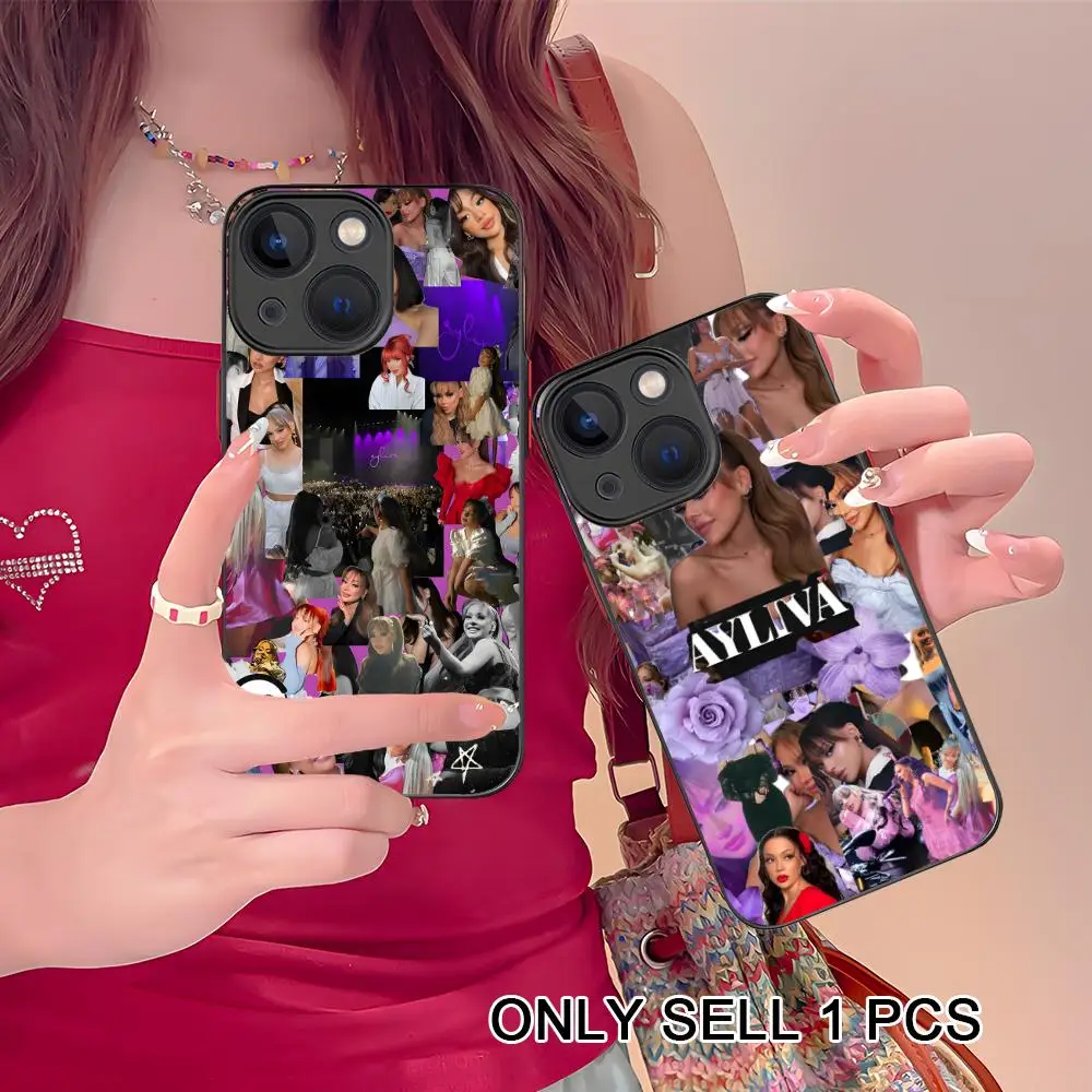 

Fashion Ayliva Silicone Mobile Phone Case for iPhone 17 16 15 14 13 12 11 X XR XS Air Pro Max Plus Mini Colorful Cover