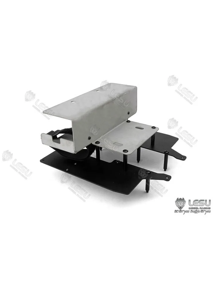 LESU Für 1/14 Tamiya Fh16 Traktor-LKW-Modell Spielzeug DIY Modifiziertes Zweite-Boden-Plattform-Set G-6243 RC-Zubehör – Detail 8