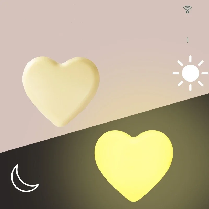 

LED Night Light Sensor Control Night Lamp Energy Saving LED Sensor Lamp US Plug Nightlight for Children Kids Bedroom Stairs