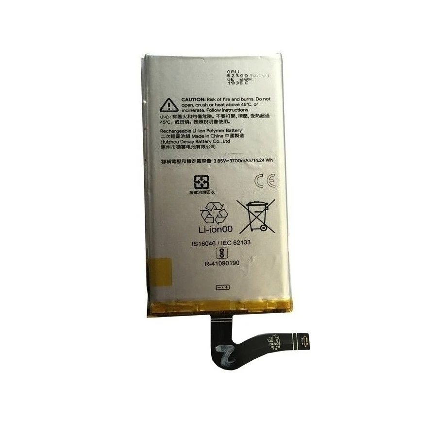 New ML-G008 3.85V 3700mAh Mobile Phone Batteries for Google Pixel 4 XL Compatible G020J-B Rechargeable Li-Polymer Battery